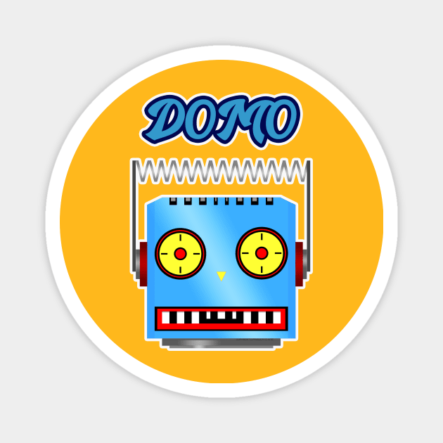 Domo (Blue) Magnet by Vandalay Industries